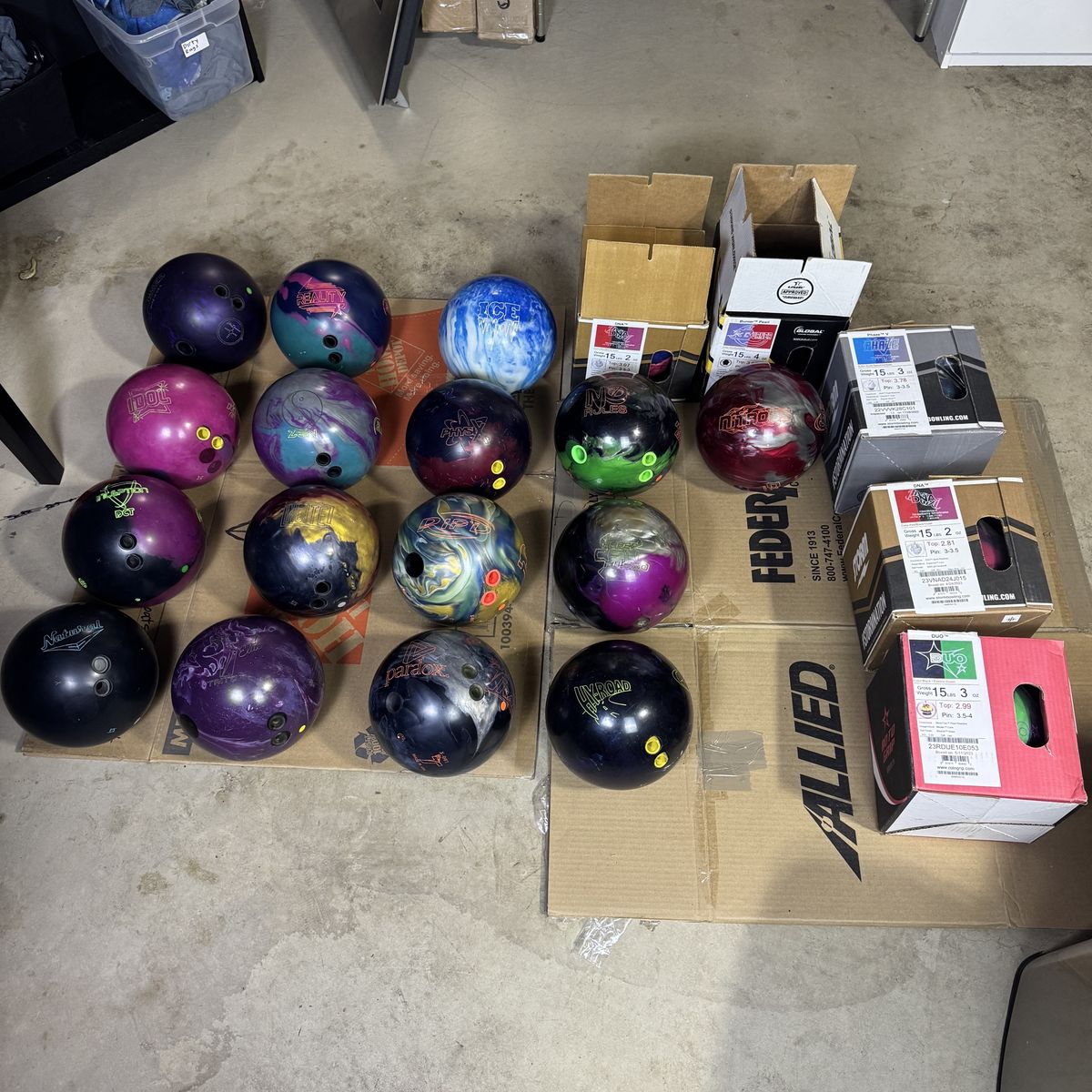 Bowling balls storm roto grip hammer