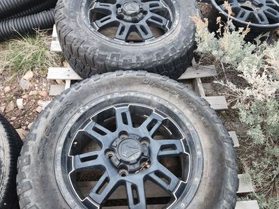 20" Rims for a Toyota Tundra