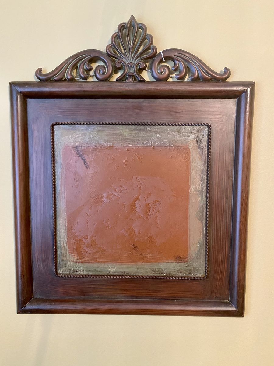 Ornate Decorative Framed Wall Art with Bronze Finish - 24" x 20" Rectangle, Home Decor Accent Frame 4 Projects