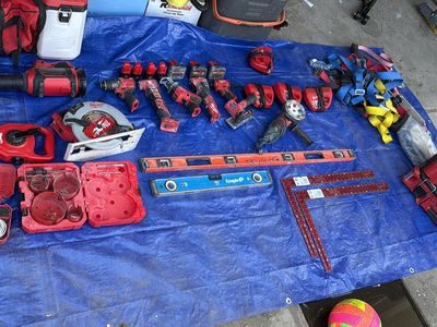 Milwaukee M12 & M18 Cordless Power Tool Lot - Drills, Saw, Grinder, Blower & More