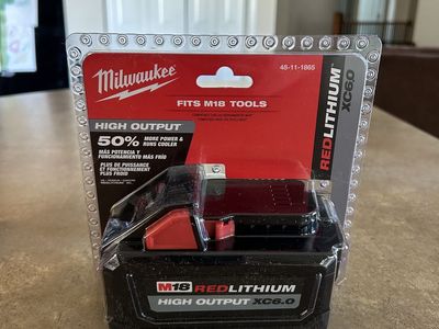 Milwaukee High Output 6.0 Battery NEW
