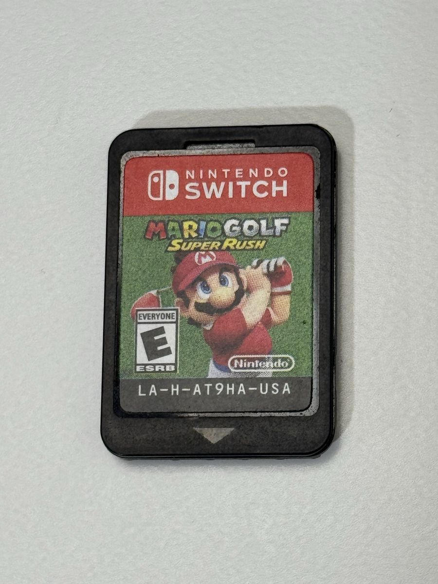 Nintendo Switch Game / Mario Golf Super Rush / Good Condition 