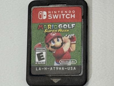 Nintendo Switch Game / Mario Golf Super Rush / Good Condition