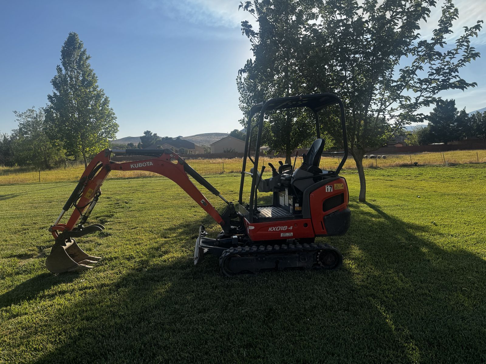 2018 Kubota 18-4 Mini Excavator