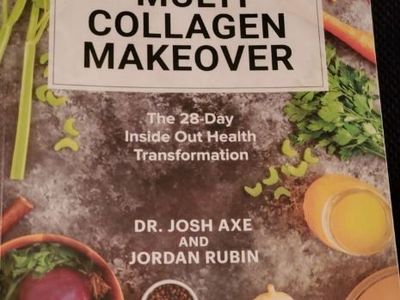 Dr. Axe Jordan Rubin Multi Collagen Makeover Book Health And Beauty Transformation