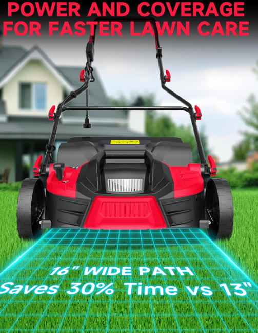 New in box Electric Dethatcher and Scarifier