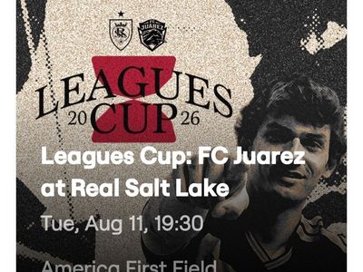 3 Tickets RSL vs FC Juarez