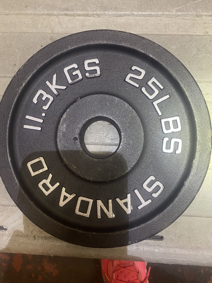 25LB CHANGE PLATE barbell weight