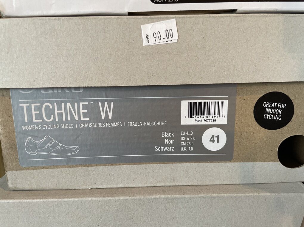 Giro Techne W Size 9 Or 41
