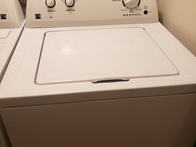 Kenmore White Top-Load Washer - Soil Level & Wash Temp Control and Dryer