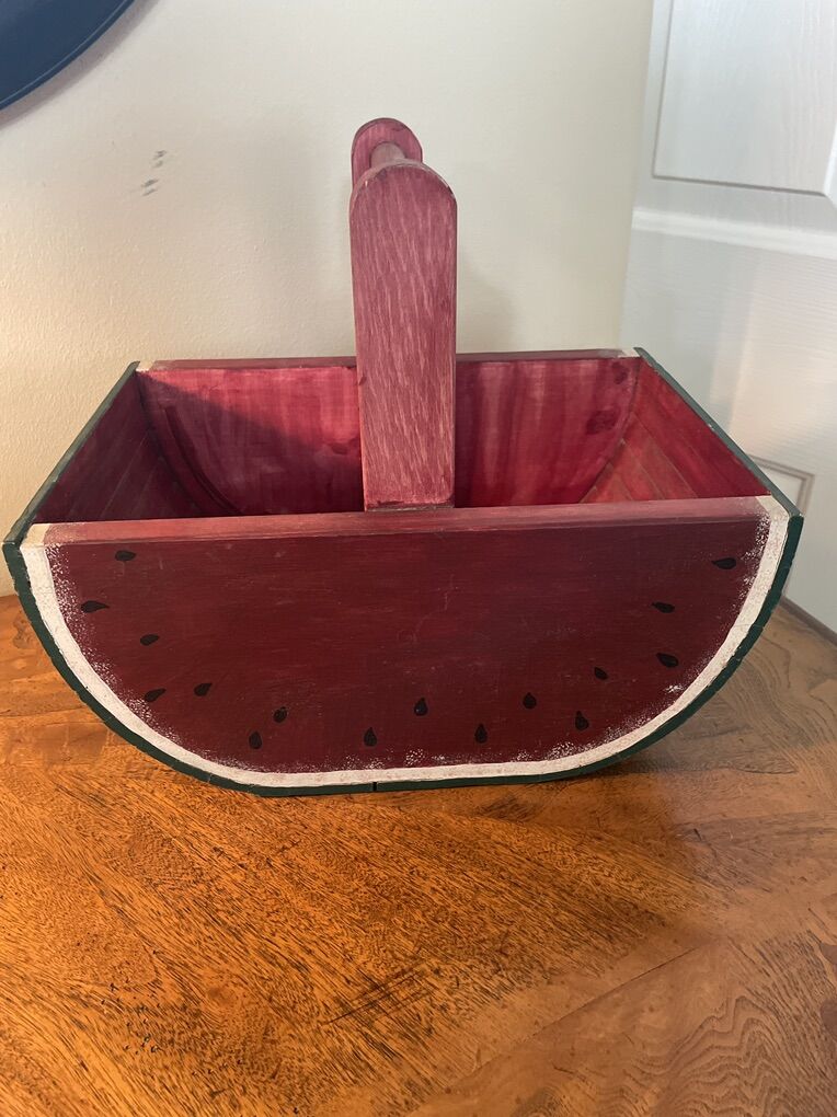 Adorable Watermelon Garden Basket