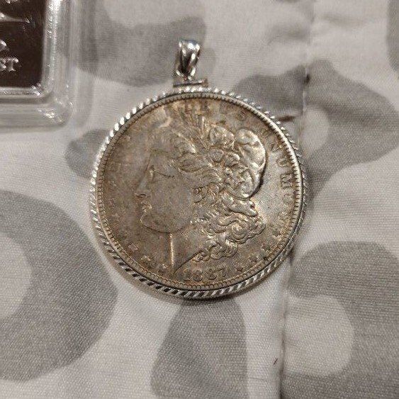 1887 Morgan dollar