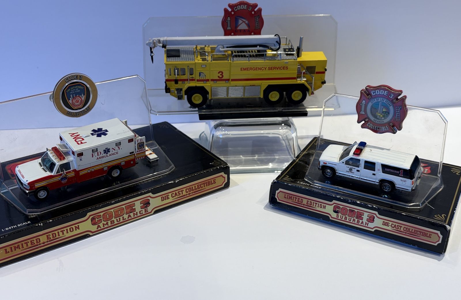 Code 3 Collectibles Emergency Vehicle Collection – Limited Edition Models