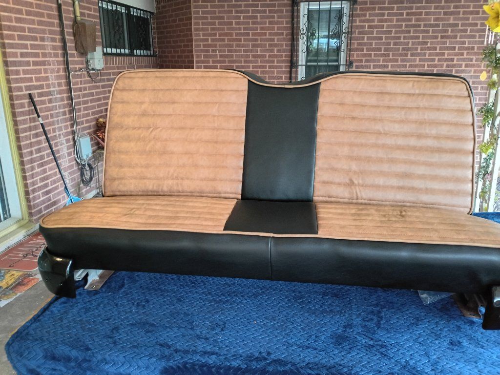 Custom Upholstered Bench Seats and Interior Panels for Classic Cars