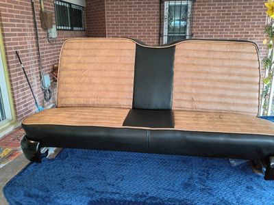 Custom Upholstered Bench Seats and Interior Panels for Classic Cars