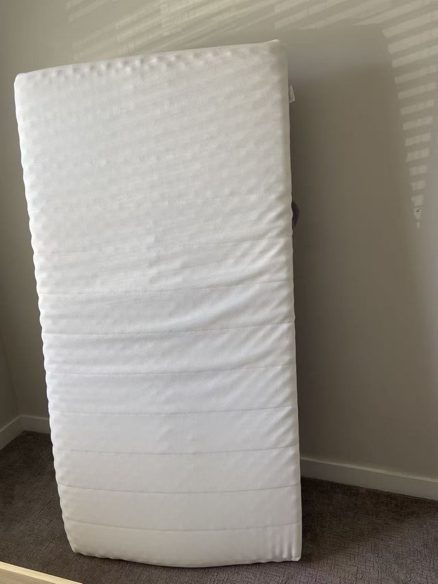 IKEA ÅSVANG Twin Foam Mattress - Medium Firm - Like New, Clean, Washable Cover - 2 Available