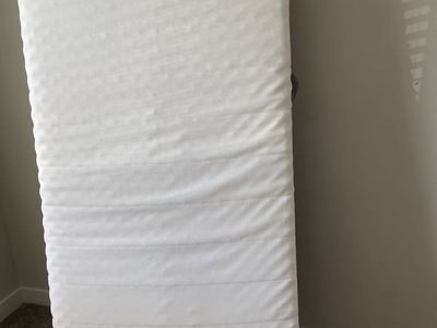 IKEA ÅSVANG Twin Foam Mattress - Medium Firm - Like New, Clean, Washable Cover - 2 Available
