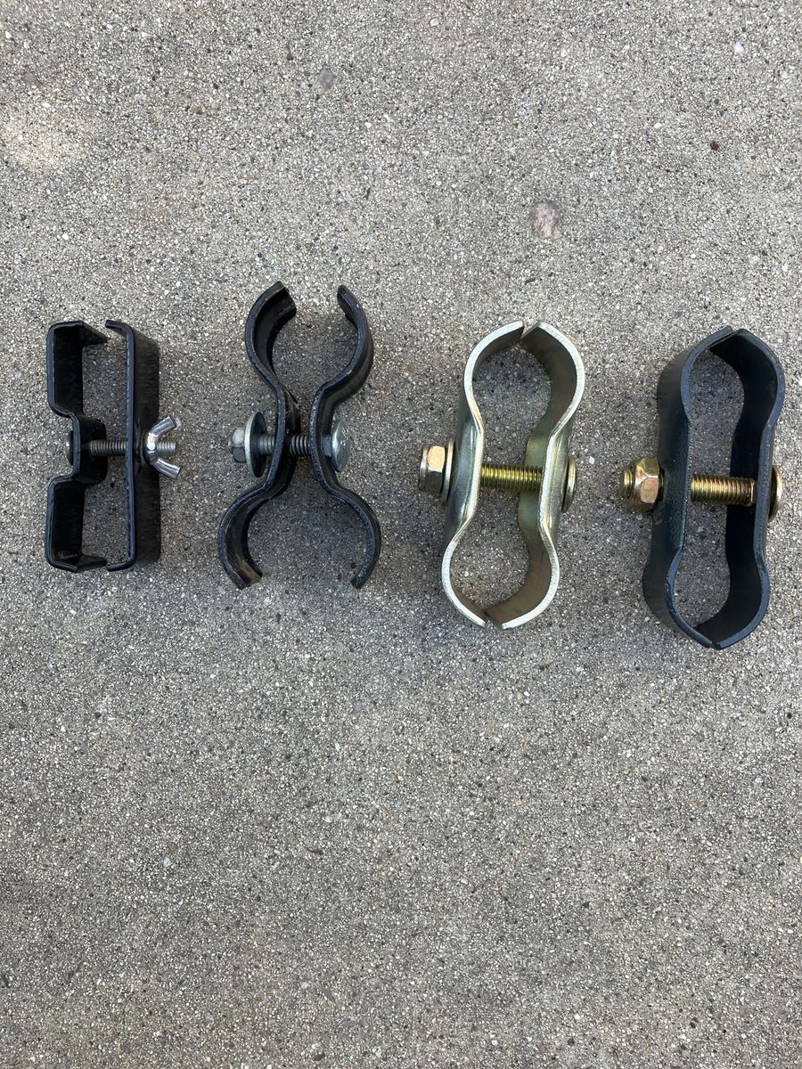 Double Mast Mounting Clamps Various Styles