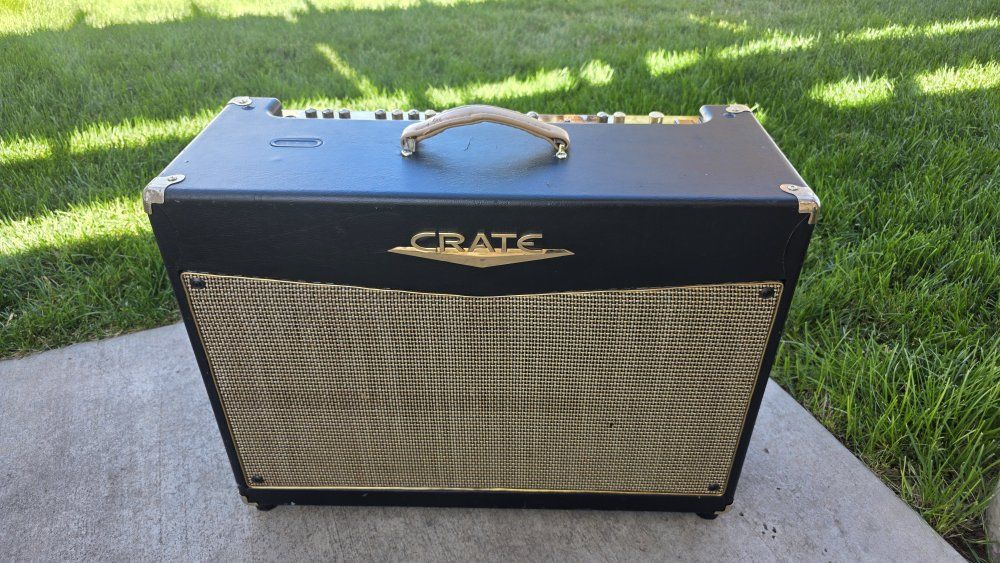 Crate RFX120 Retrofex 120W 2x12 Guitar Combo Amp + Footswitches