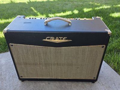 Crate RFX120 Retrofex 120W 2x12 Guitar Combo Amp + Footswitches