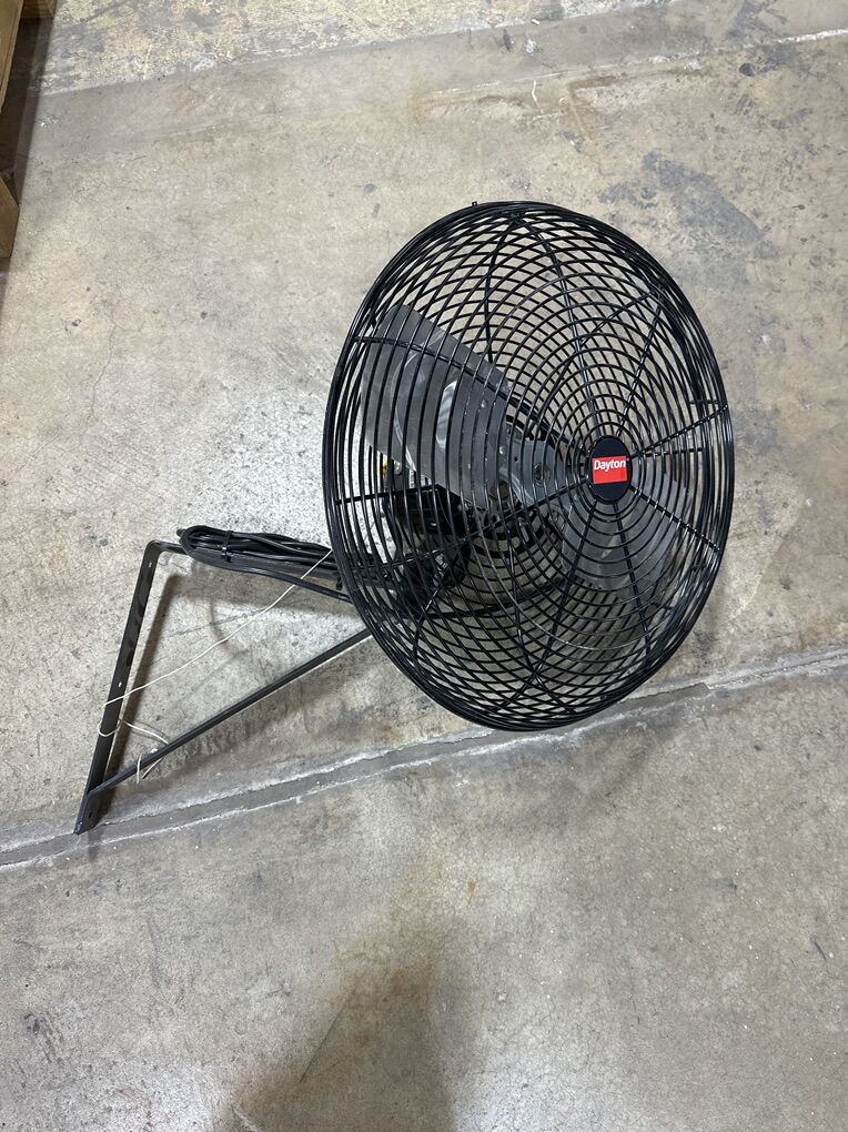 Electric Fan 20 Inch Dayton Brand