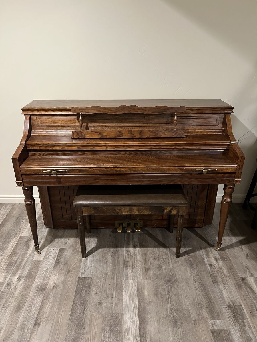 Currier upright piano