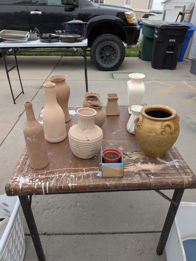 ceramic vases