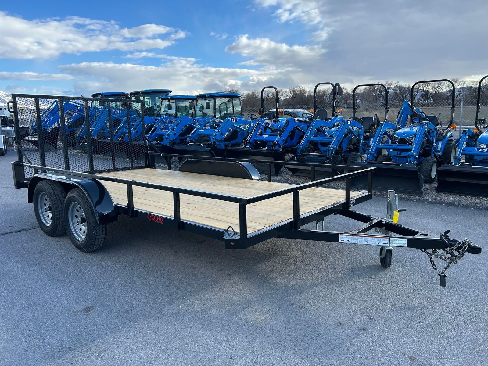 2026 Echo 7X14 Tandem Axle Utility Trailer