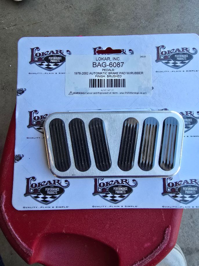 LOKAR BRAKE PEDAL COVER