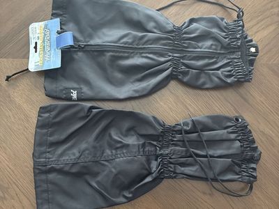 Threshold Trailstar Gaiters - Black, Size Large - Durable, Waterproof Hiking Boot Protection