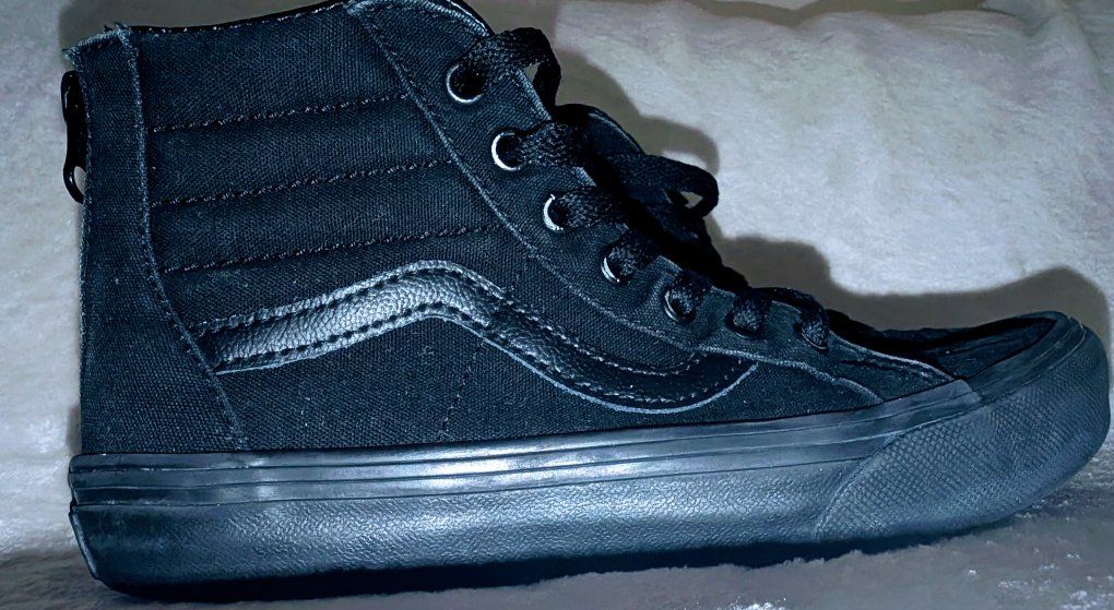 Black HiTop Vans