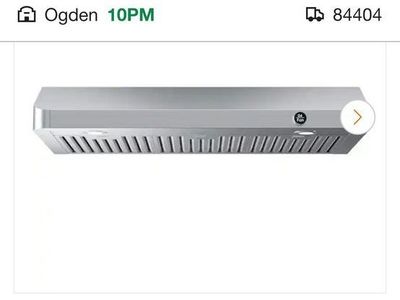 HGUOQ 42 in. 900 CFM Ducted Under Cabinet Range Hood in Stainless Steel with LED Lights, LCD Knob Control