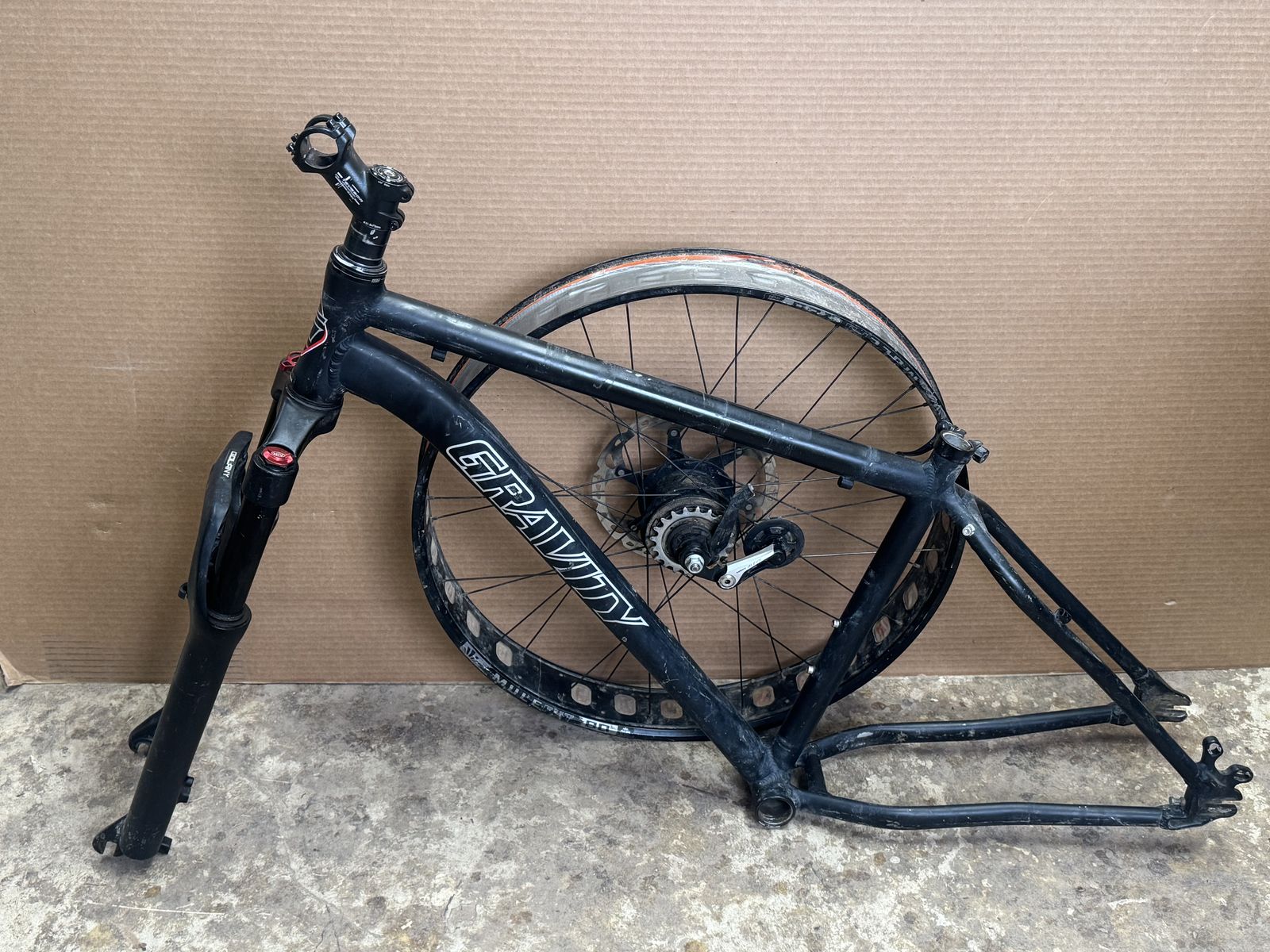 Fat Bike Frame With Alfine 8