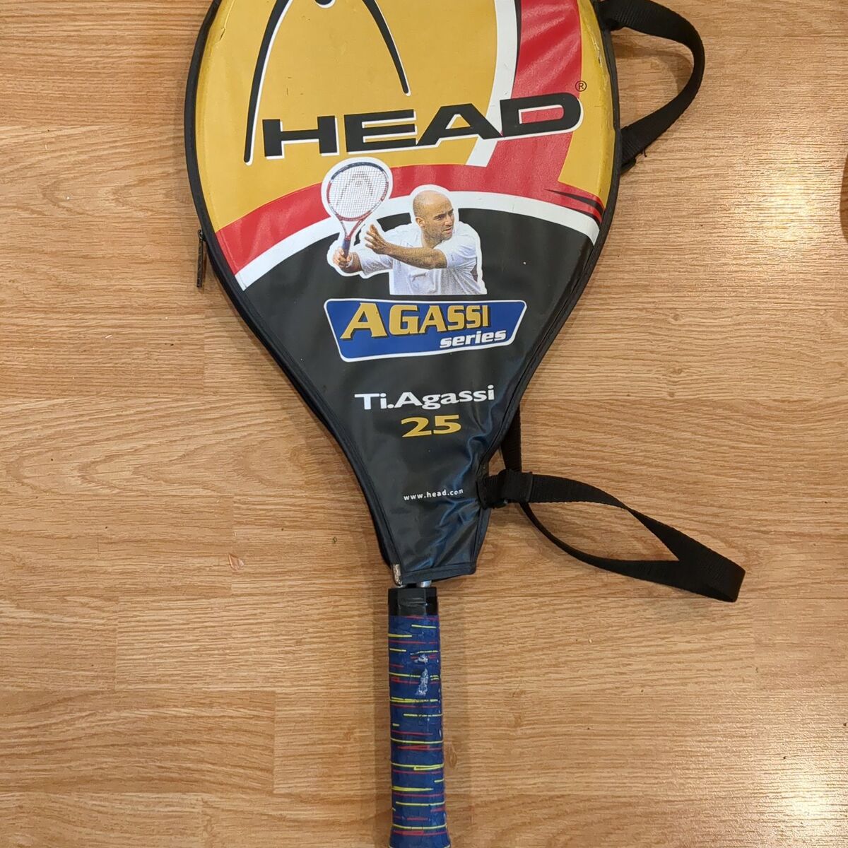Agassi 25 series tennis Racquet by head with cover