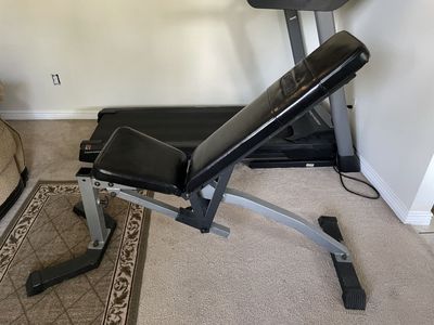 Nautilus adjustable workout bench