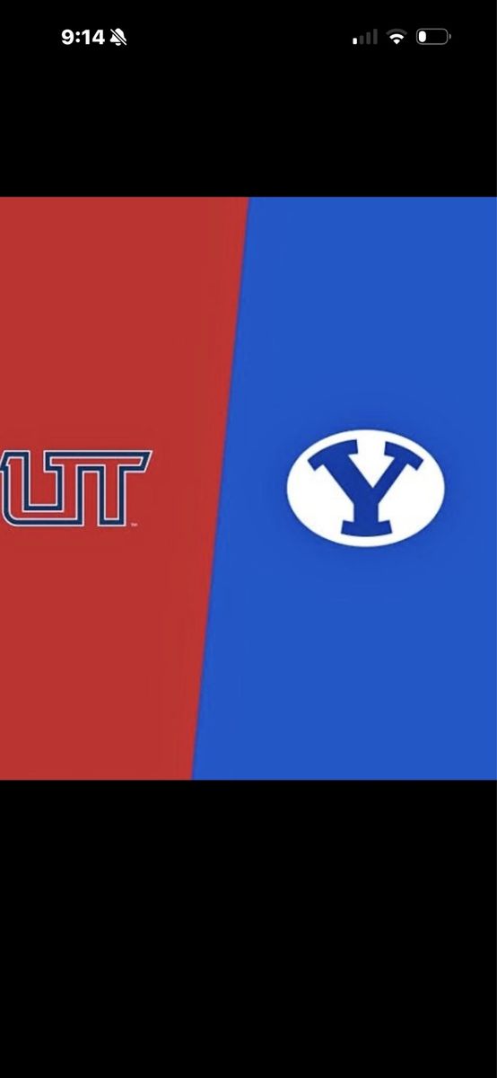 BYU vs UtahTech football tickets 