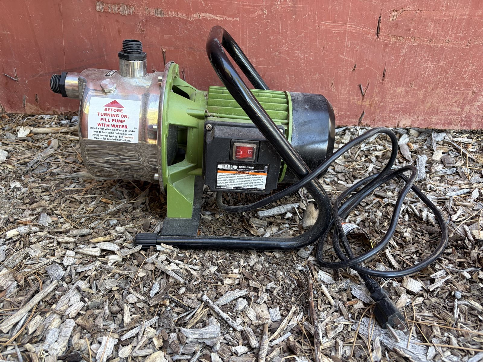 Drummond Sprinkler Pump