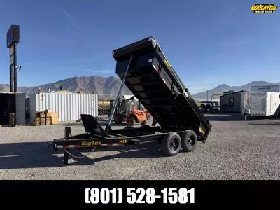 2026 Big Tex Trailers 7x14 14TD Heavy Duty Telesco