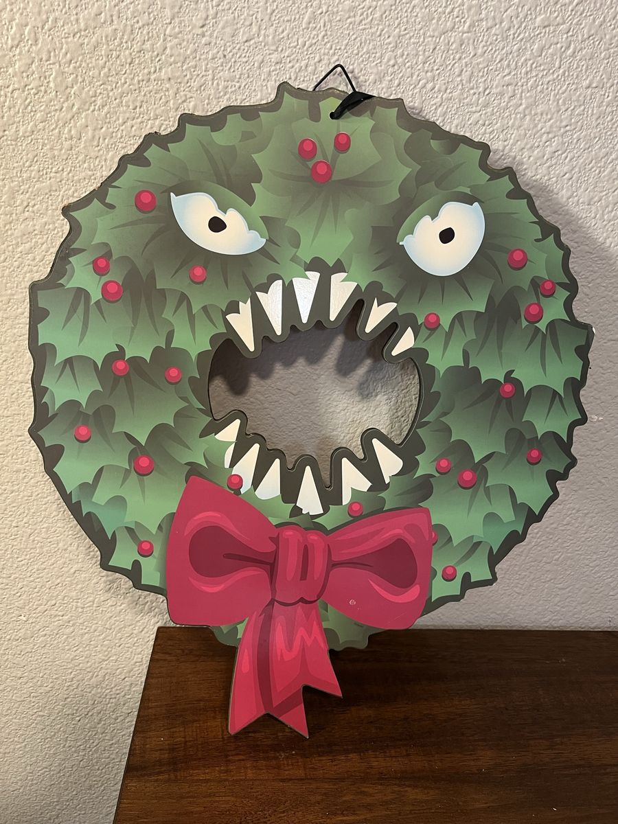 Official Disney The Nightmare Before Christmas Monster Wreath Wall Art