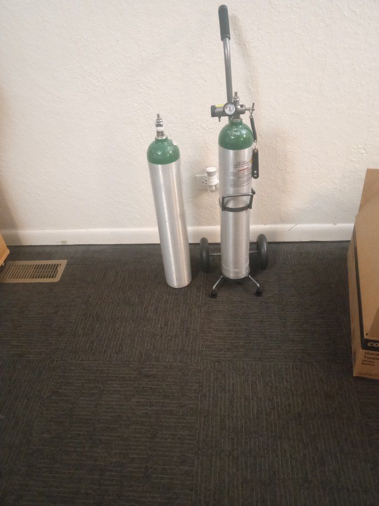 Oxygen tanks