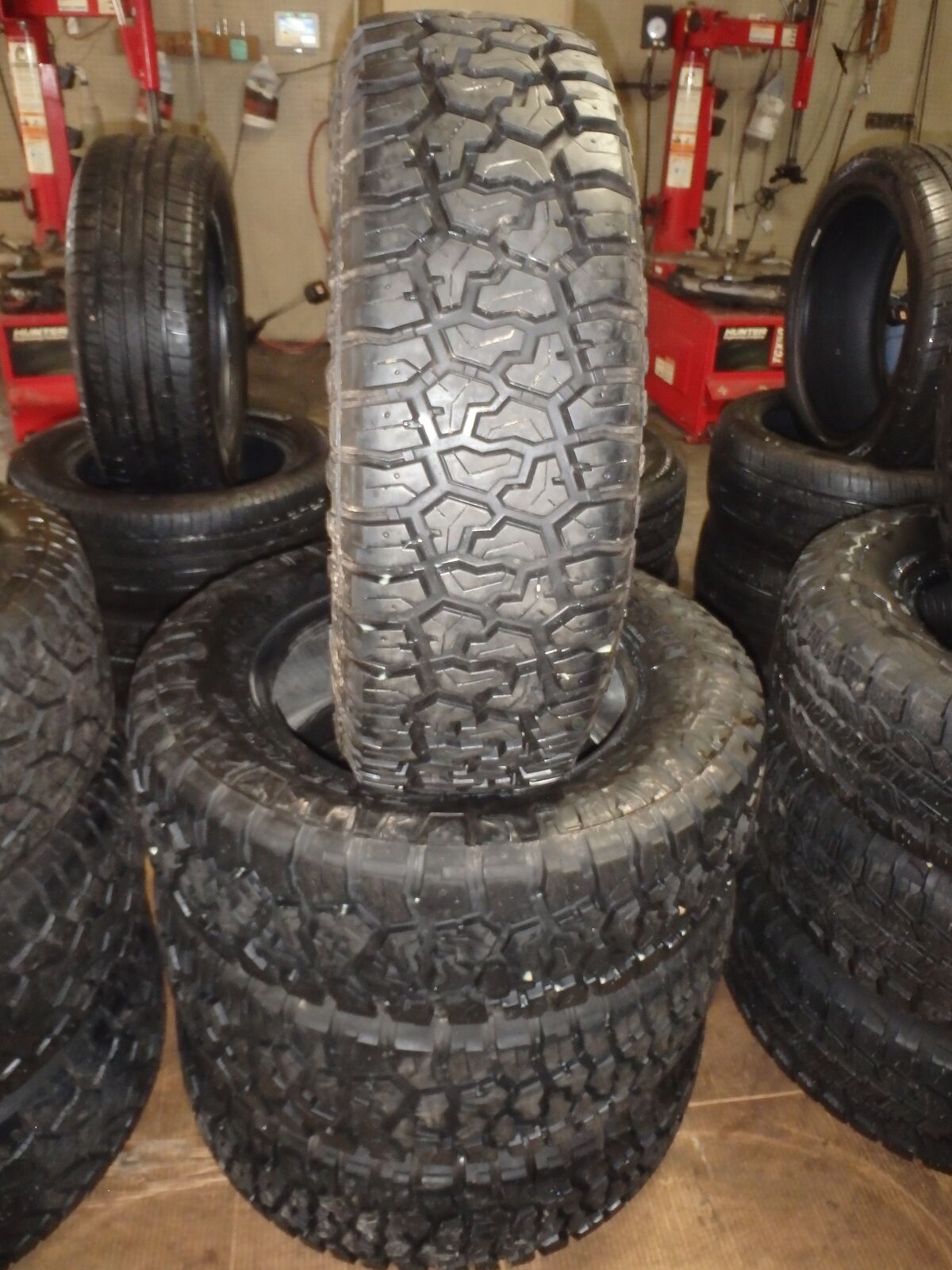 245/70R17 BLACKHAWK RIDGERCRAWLER A/T SET OF USED TIRES