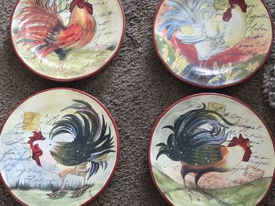 Rooster dish set
