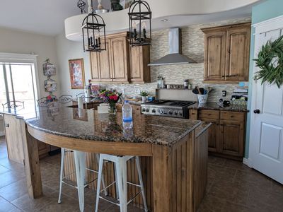 Knotty Alder Kitchen cabinets