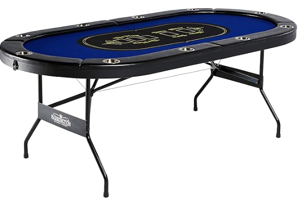 Barrington Folding Poker Table for up to 10 Players