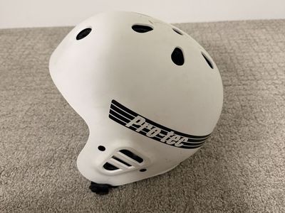 Pro-Tec Full Cut Skate Helmet White