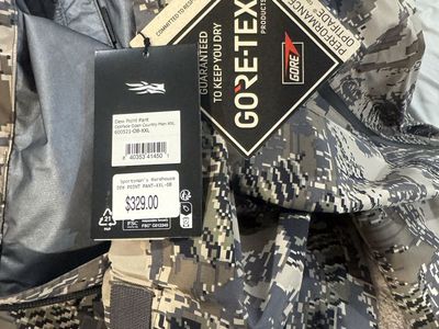 Sitka Dew Point Pant Optifade GORE-TEX Hunting Pants Men's XXL