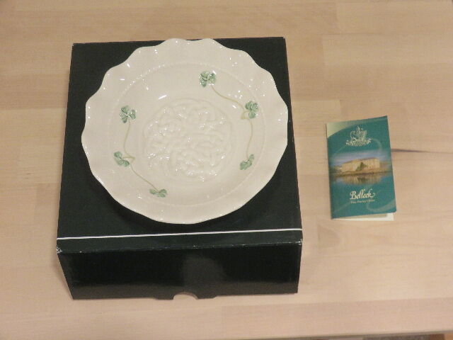 BNIB BELLEEK "TARA" ACCENT DISH