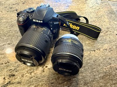 Nikon D3300 DSLR + 2 Lenses - Tested
