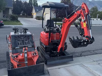 TPM Industrial Compact Track Excavator & Mini Skid Steer Machine Set 2026!