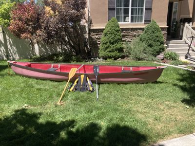 15 foot Coleman canoe